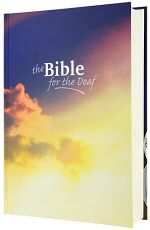 ENGLISH complete Bible, The Bible for the Deaf, large print with full-colour hardcover